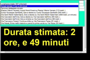 percorsi stradali